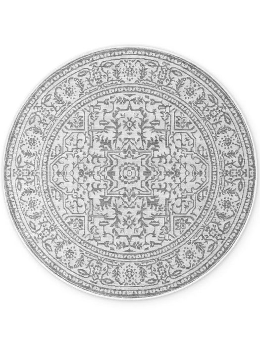 Duet 106249 White Grey Indoor / Outdoor Reversible