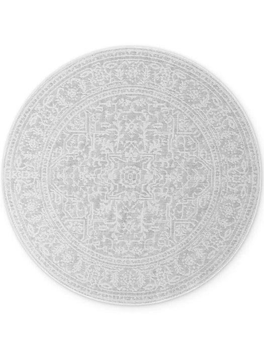 Duet 106249 White Grey Indoor / Outdoor Reversible