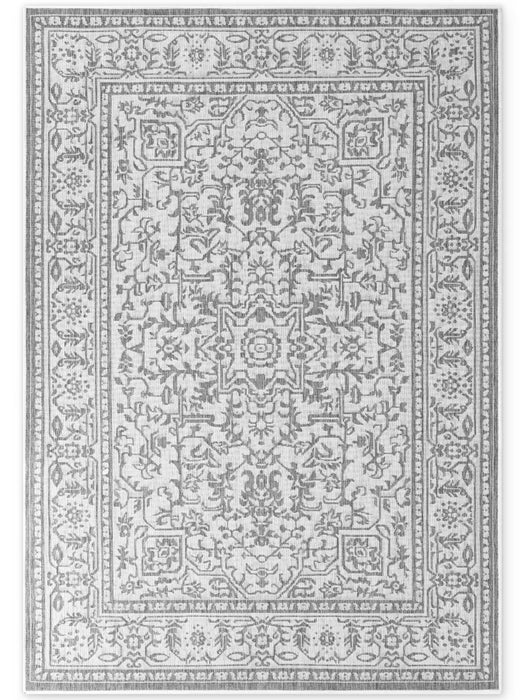 Duet 106249 White Grey Indoor / Outdoor Reversible