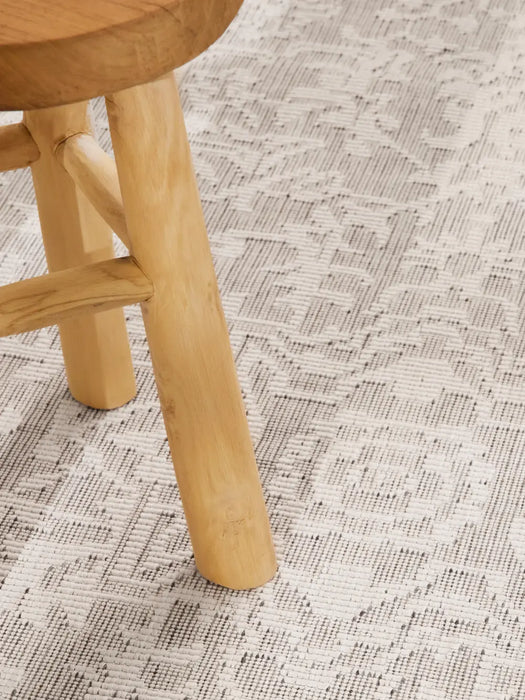 Duet 106249 White Grey Indoor / Outdoor Reversible
