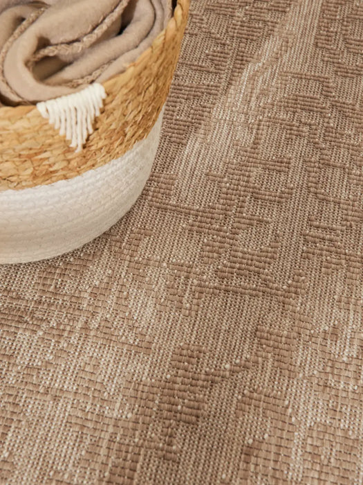 Duet 106250 Jute White Indoor / Outdoor Reversible