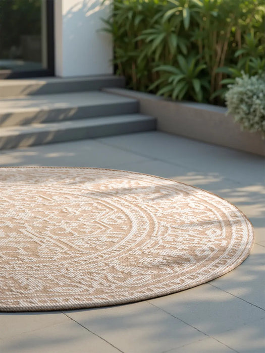 Duet 106250 Jute White Indoor / Outdoor Reversible