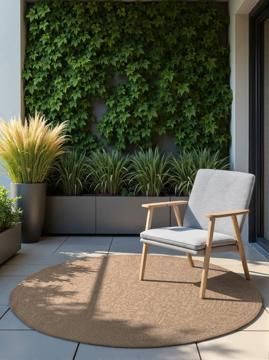 Duet 106250 Jute White Indoor / Outdoor Reversible