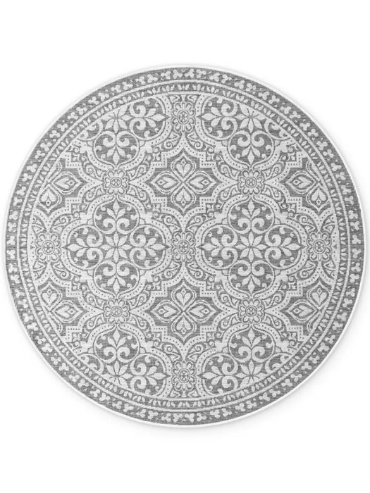Duet 106251 White Grey Indoor / Outdoor Reversible
