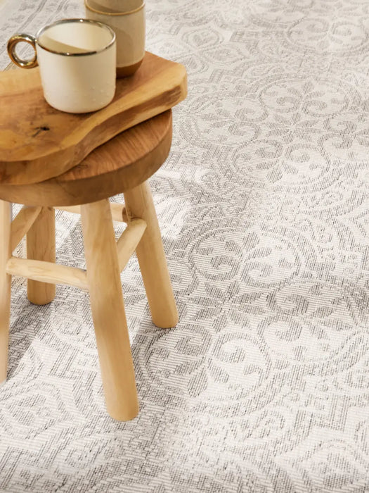 Duet 106251 White Grey Indoor / Outdoor Reversible