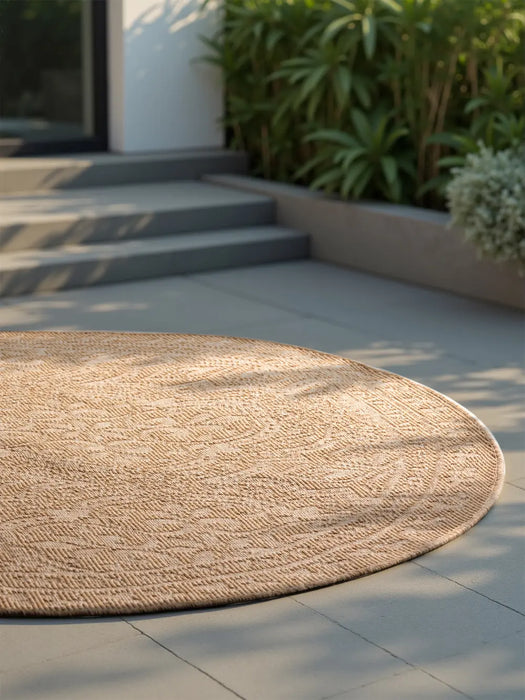 Duet 106252 Jute White Indoor / Outdoor Reversible