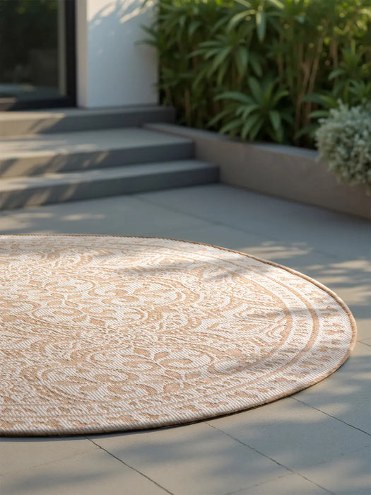 Duet 106252 Jute White Indoor / Outdoor Reversible