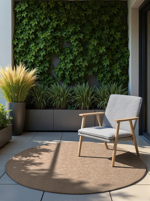 Duet 106252 Jute White Indoor / Outdoor Reversible