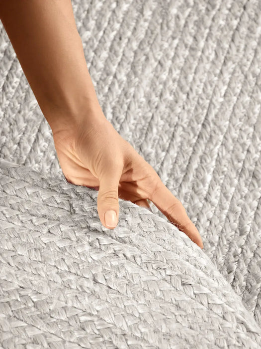 Jute Braided 106321 White