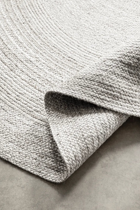 Jute Braided 106321 White