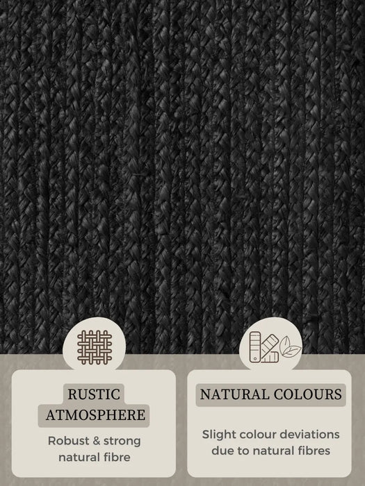 Jute Braided 106322 Black