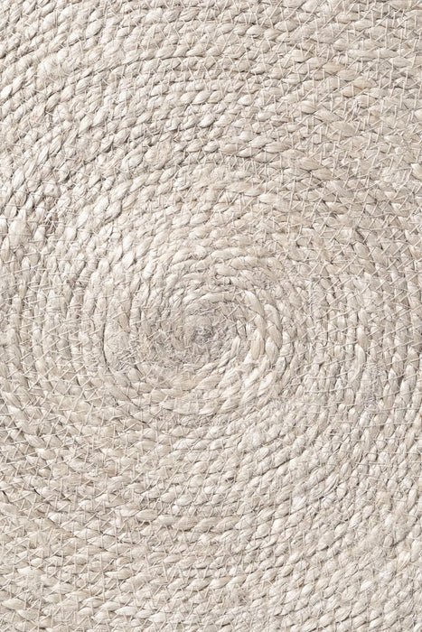 Jute Braided Natural Ivory Black 106331