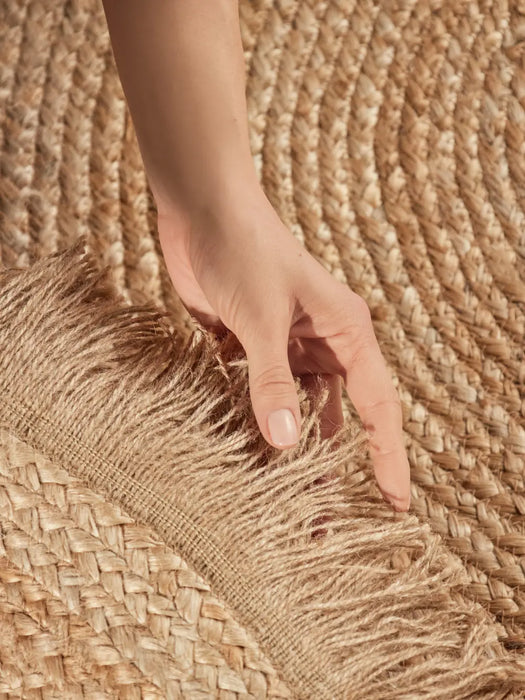 Jute Braided Natural Gold 106332