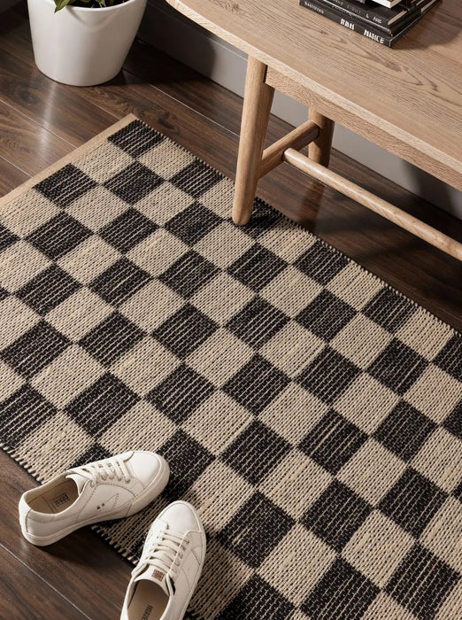 Handloom 1 Natural White Black 106333