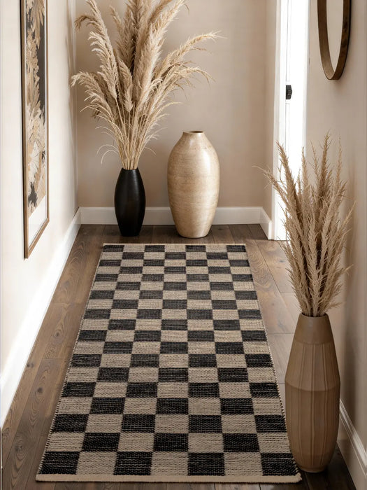 Handloom 1 Natural White Black 106333