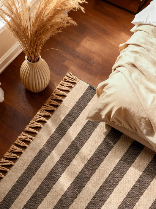 Handloom 1 Natural White Black 106334