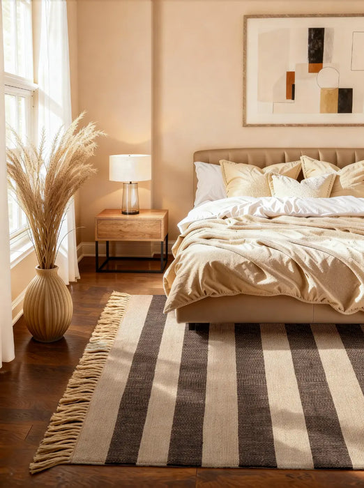 Handloom 1 Natural White Black 106334