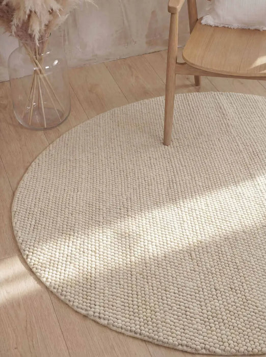 Ted Baker Richmond Woolen Rug Diana Natural White 106365