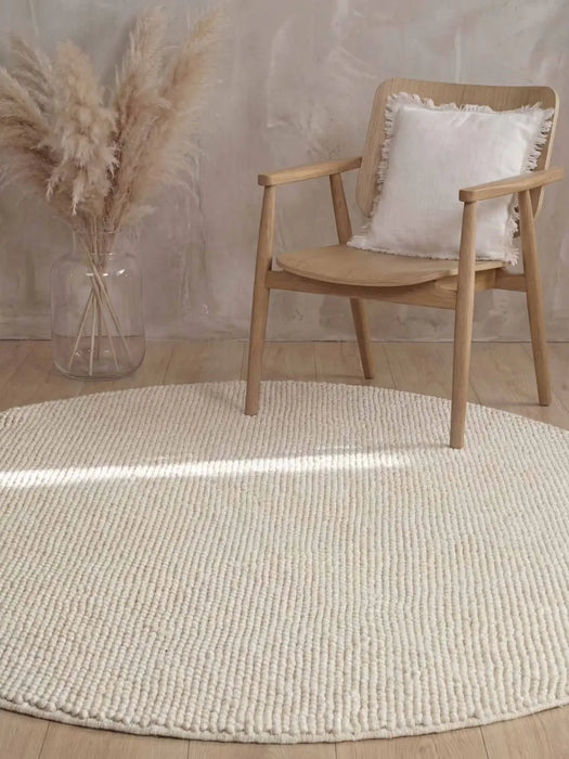 Ted Baker Richmond Woolen Rug Diana Natural White 106365