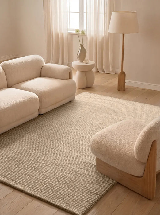 Ted Baker Richmond Woolen Rug Diana Light Beige 106366