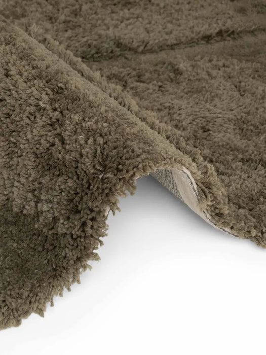 Ted Baker Lambeth High Pile Rug Jasper Green 106368
