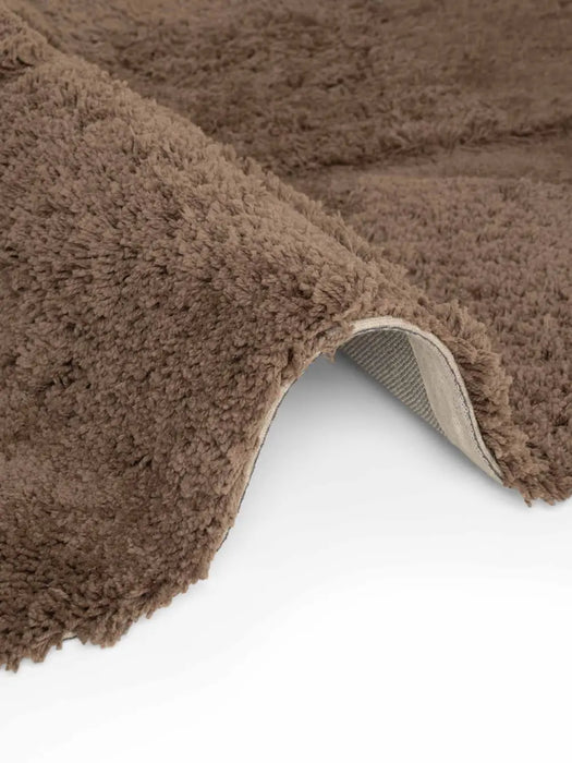 Ted Baker Lambeth High Pile Rug Jasper Brown 106369