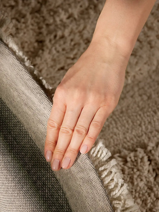 Ted Baker Lambeth High Pile Rug Jasper Beige 106370