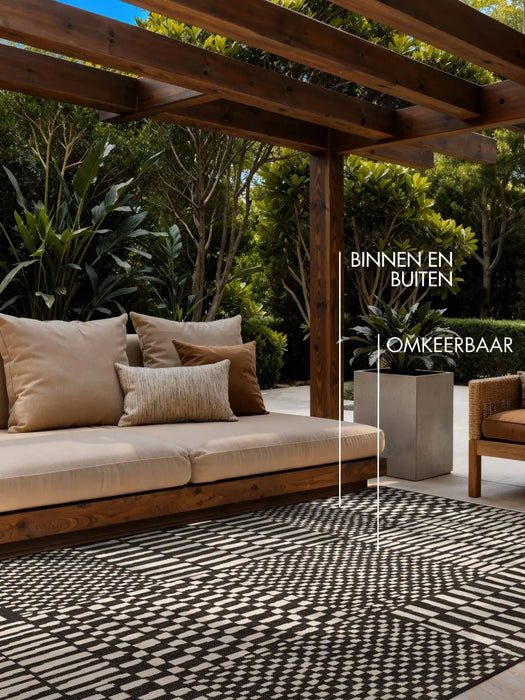 Ted Baker Haringey Black White Indoor Outdoor 106374