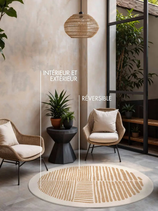 Ted Baker Haringey Jute White Indoor Outdoor 106391