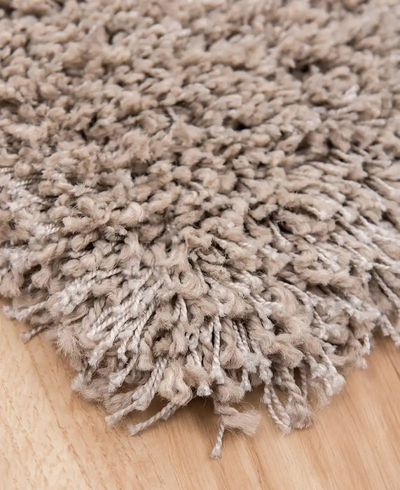 Mastercraft twilight 6611 linen Beige Living Room Shaggy Rug.