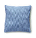 Origins hug rug woven herringbone denim Blue Living Room Flat Weave Rug.