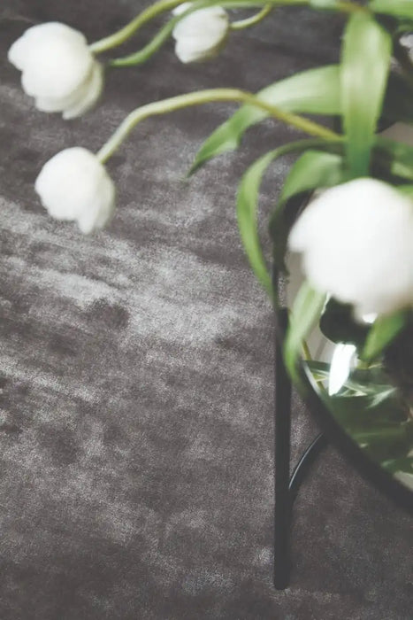 Rug Guru karma guru fossil Grey Living Room  Rug.