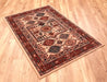Mastercraft kashqai 4306 100 Green, Yellow, Beige, Multicoloured, Red Living Room Wool Rug.