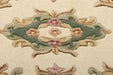 Oriental Weavers royal indian cream green Green, Ivory Living Room Wool Rug.