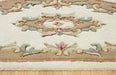 Oriental Weavers royal indian cream beige Beige, Ivory Living Room Wool Rug.