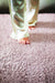 Rug Guru union nude Pink Living Room Wool Rug.