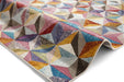 Think Rugs 16th avenue 34a multi Multicoloured Living Room Geometric Rug.