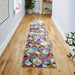 Think Rugs 16th avenue 34a multi Multicoloured Living Room Geometric Rug.