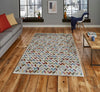 Think Rugs 16th avenue 36a multi Multicoloured Living Room Geometric Rug.