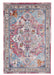 Think Rugs 16th avenue 91da fushcia blue Blue, Multicoloured, Pink Living Room Geometric Rug.