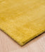 Asiatic reko mustad Yellow Living Room Geometric Rug.
