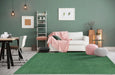 Asiatic york forrest green Green Living Room Wool Rug.