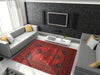 Mastercraft kashqai 4345 300 Red Living Room Wool Rug.