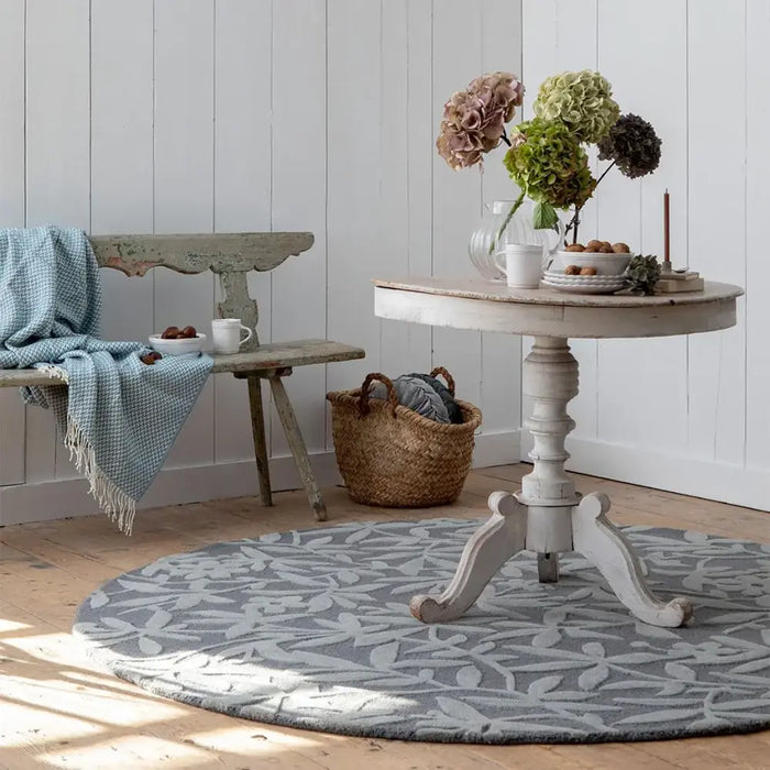 Cleavers Laura Ashley Dark Steel 080904 Rug