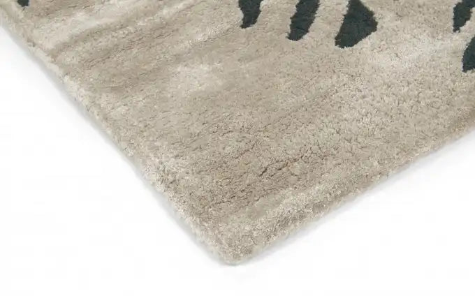 Harlequin harlequin shore truffle 40605 Grey, Beige, Multicoloured Living Room Wool Rug.