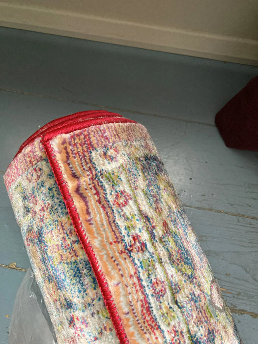 Nourison ankara global anr01 multi Multicoloured, Red Living Room Moroccan Rug.