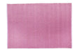 Origins hug rug woven herringbone coral pink Pink Living Room Flat Weave Rug.
