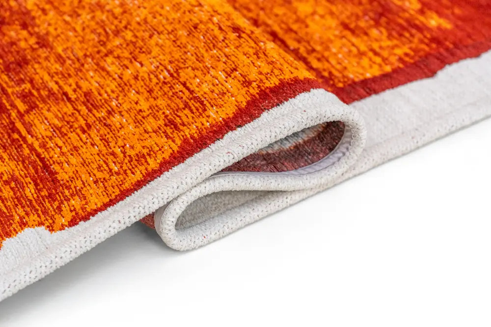 BRUSH ORANGE 2061 Washable and Indoor/Outdoor