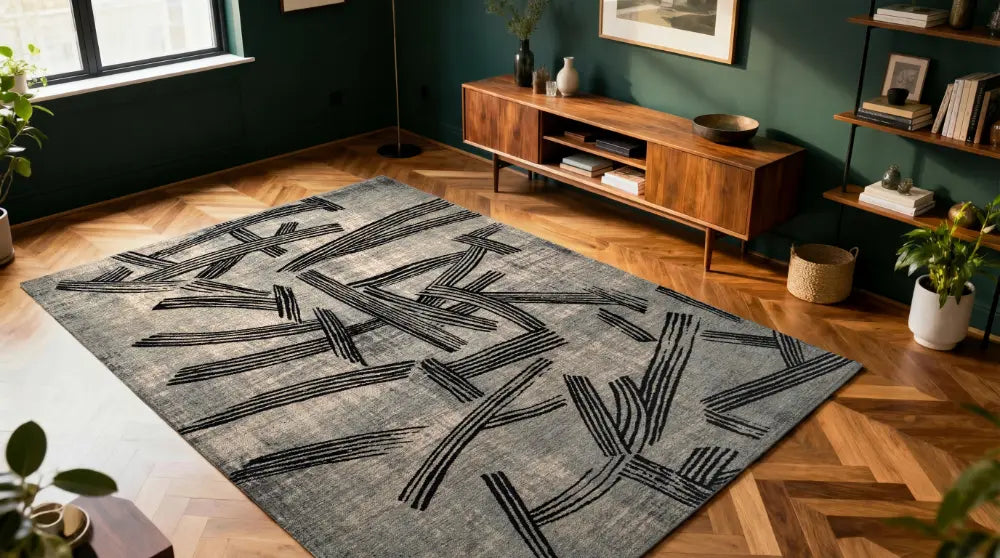 KANJI DARK STREET 2066 Washable and Indoor/Outdoor