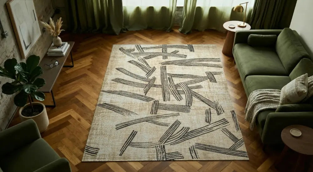 KANJI SLATE 2067 Washable and Indoor/Outdoor